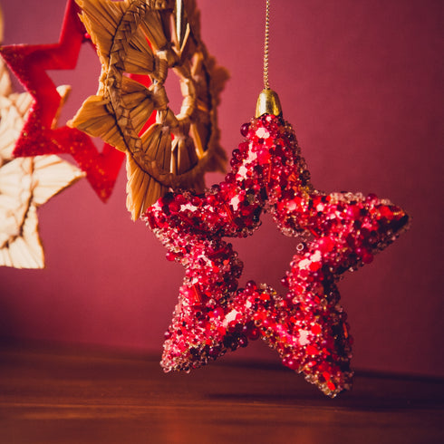 Star Shatterproof Christmas Ornaments 5